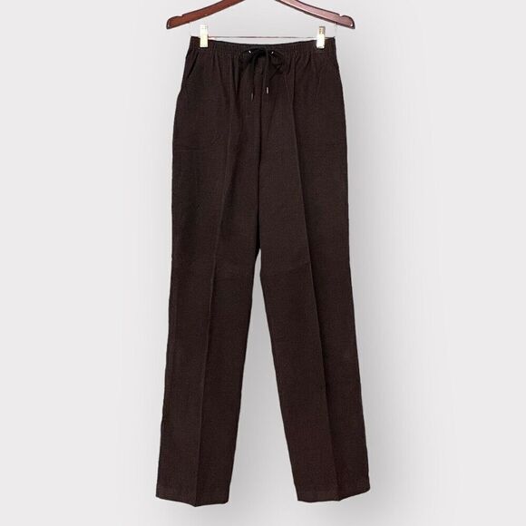 NEW Womens VINTAGE Corduroy Pants Medium High Waist Single Stitch Retro Trouser - Picture 1 of 7